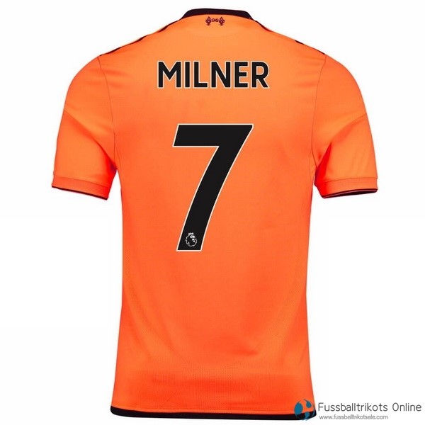Liverpool Trikot Ausweich Milner 2017-18 Fussballtrikots Günstig